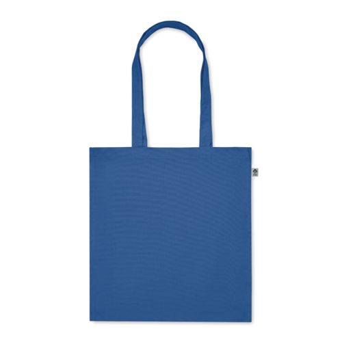 Fairtrade taske med sidefold - Billede 3