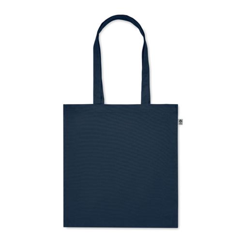 Fairtrade taske med sidefold - Billede 4