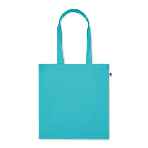 Fairtrade taske med sidefold - Billede 5