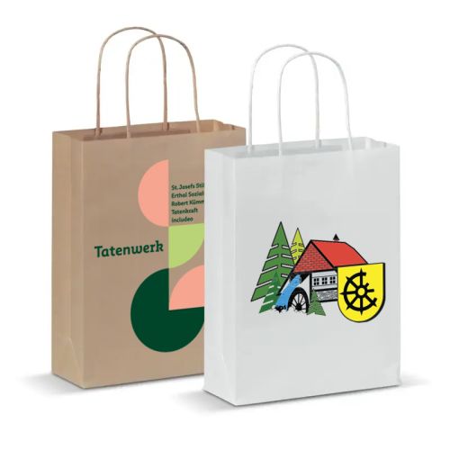 FSC papirsbærepose S - Billede 1