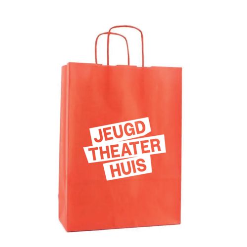 Farvet papirpose S | 100 gr./m2 - Billede 1