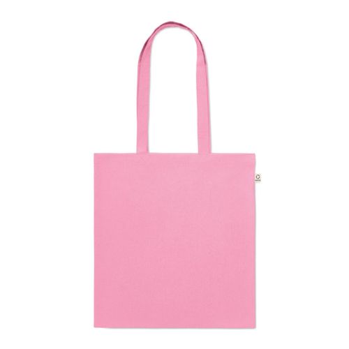 Farvet tas af genbrugt bomuld - Billede 13