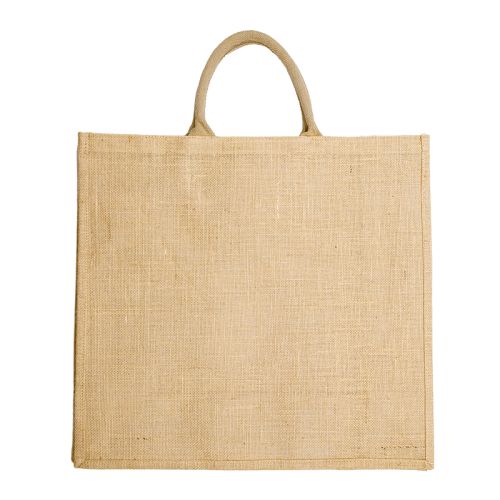 Stor jute shopper - Billede 2