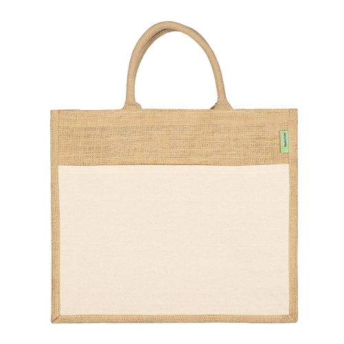 Jute indkøbspose plastfri - Billede 2