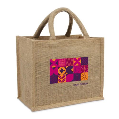 Jute taske natur S - Billede 1