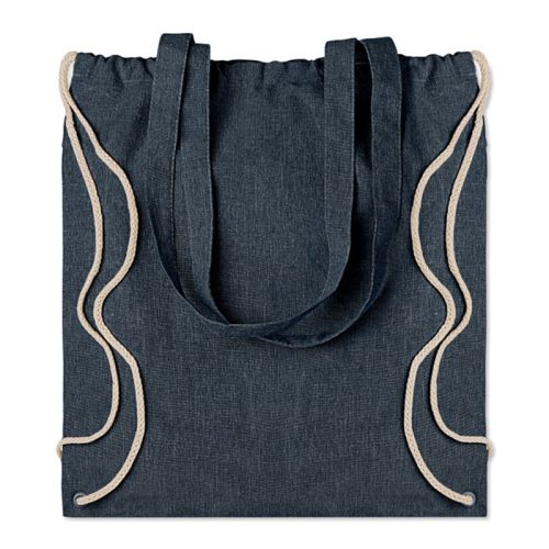 Genanvendt bomulds duffelbag - Billede 3