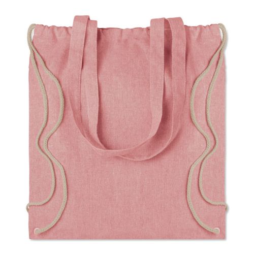 Genanvendt bomulds duffelbag - Billede 2