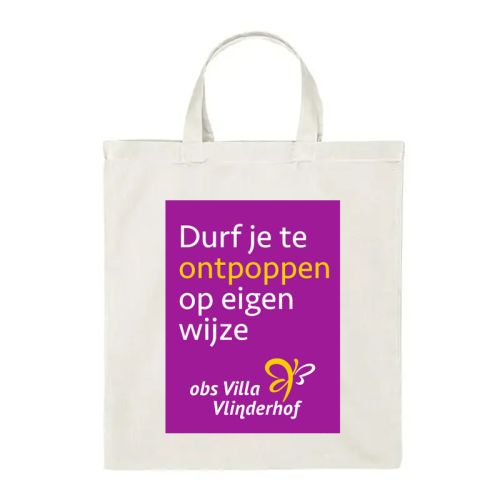 Mulepose med korte hanke - Billede 1