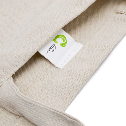 Ecru genanvendt shopper | 250 g/m² - Billede 5