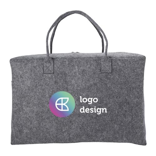 rpet filt rejsetaske - Billede 1