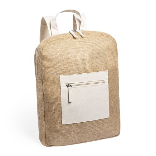 Rygsæk i jute - Billede 2