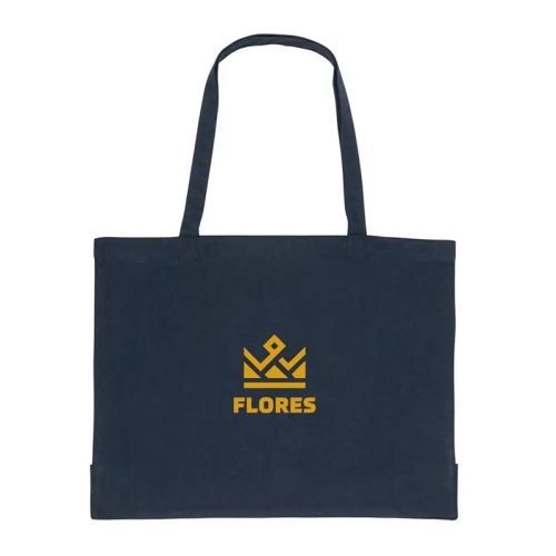 Shopper i genbrugt bomuld - Billede 7