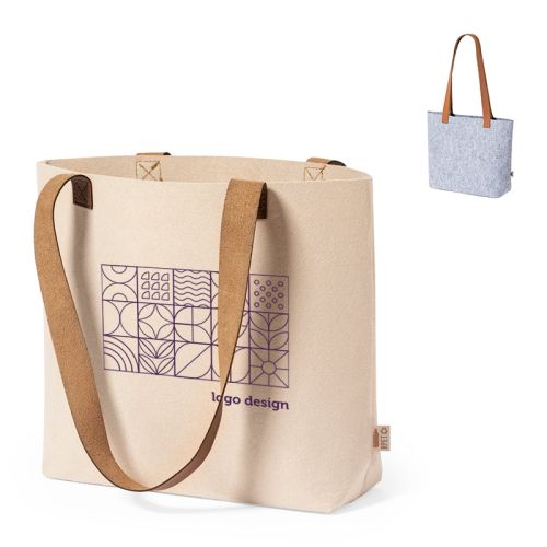 Taske i RPET filt - Billede 1