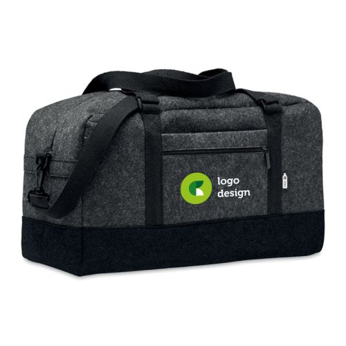 Weekendtaske i RPET filt - Billede 1