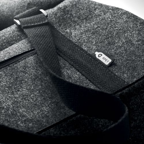 Weekendtaske i RPET filt - Billede 6