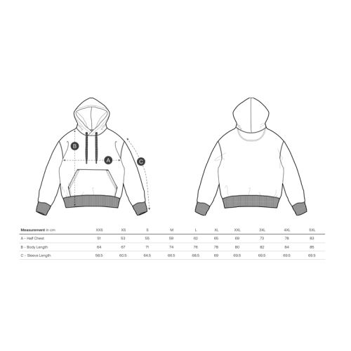Stanley/Stella Cruiser 2.0 Unisex Hoodie - Billede 2