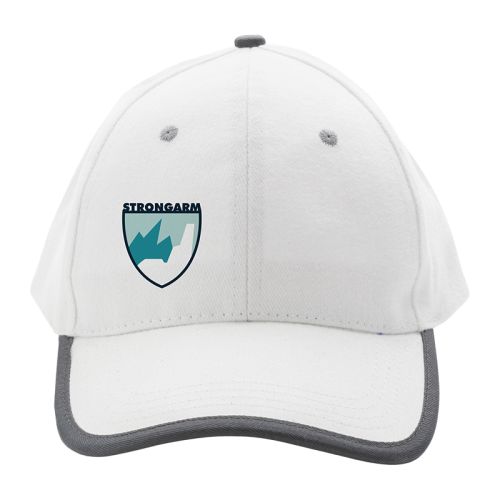 Kasket i børstet bomuld - Billede 1