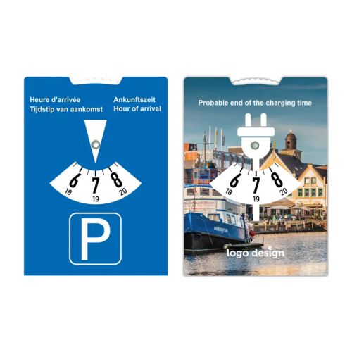 Parkerings- og opladningsskive - Billede 1