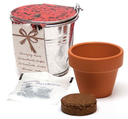 Spand med blomster - Billede 4