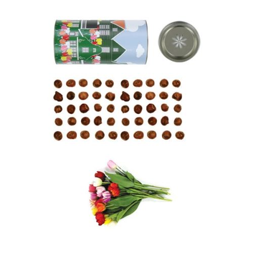 Stor blomsterløgskrukke - Billede 3