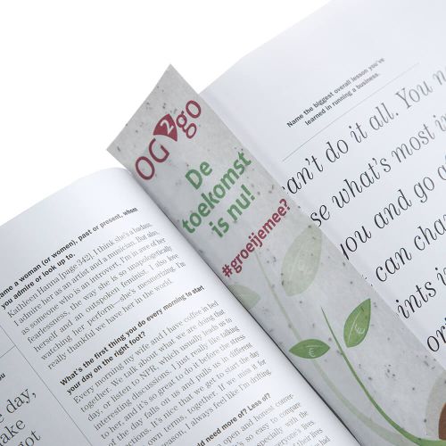 Frøpapir bogmærke | 120 g/m² - Bild 2