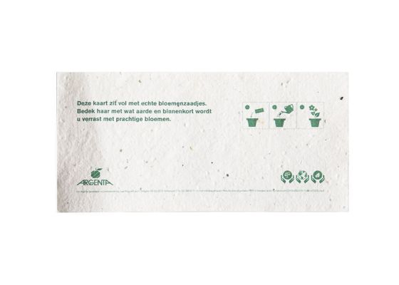 Frøpapir DIN lang | 200 g/m² - Billede 3