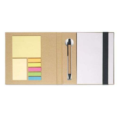 Genanvendt notesbog med sticky notes - Billede 4