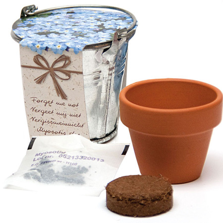 Spand med blomster - Billede 3