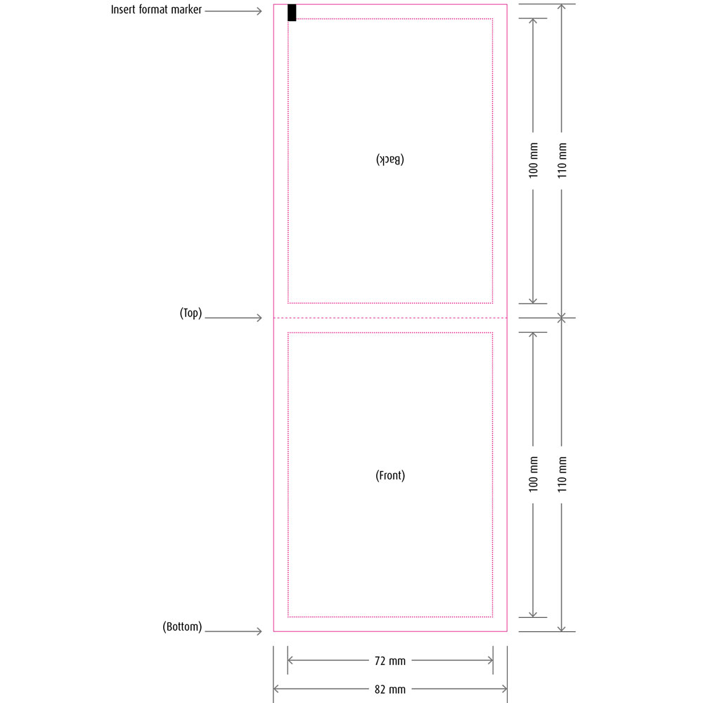 Frøposer 82 x 110 mm tomatfiberpapir - Billede 2