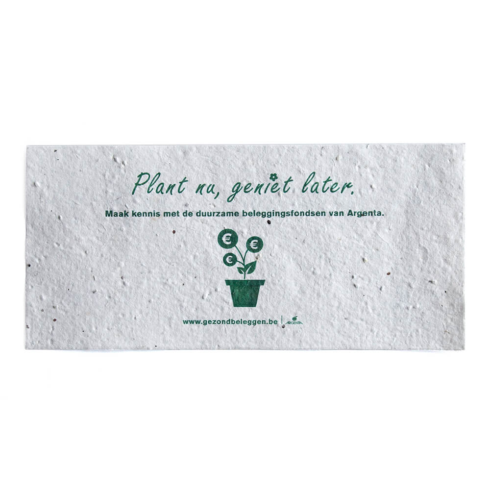 Frøpapir DIN lang | 200 g/m² - Billede 2