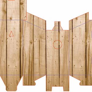 Fuglehus i karton - Billede 3