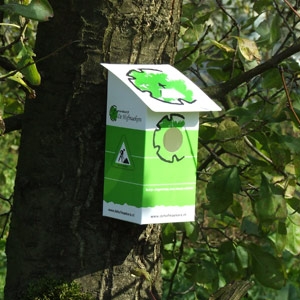 Fuglehus i karton - Billede 4